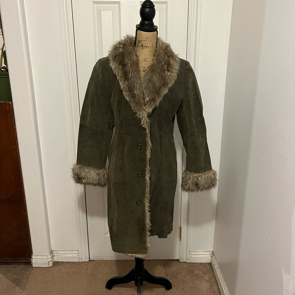 Vintage Brown Leather Jennyfer J Jacket